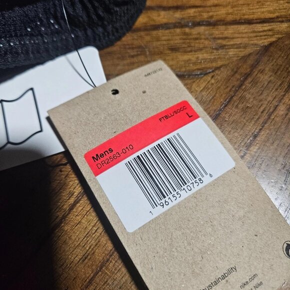 NIKE DRI-FIT MENS KNIT SOCCER PANTS LARGE SLIMFIT DR2563-010 - Picture 6 of 7